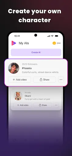 Pheon: AI Girlfriend Chat Bot, Love AI App - AI Companion