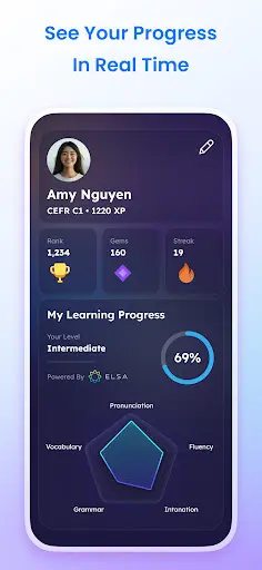 ELSA Speak: English Learning, Learning AI App - AI Companion